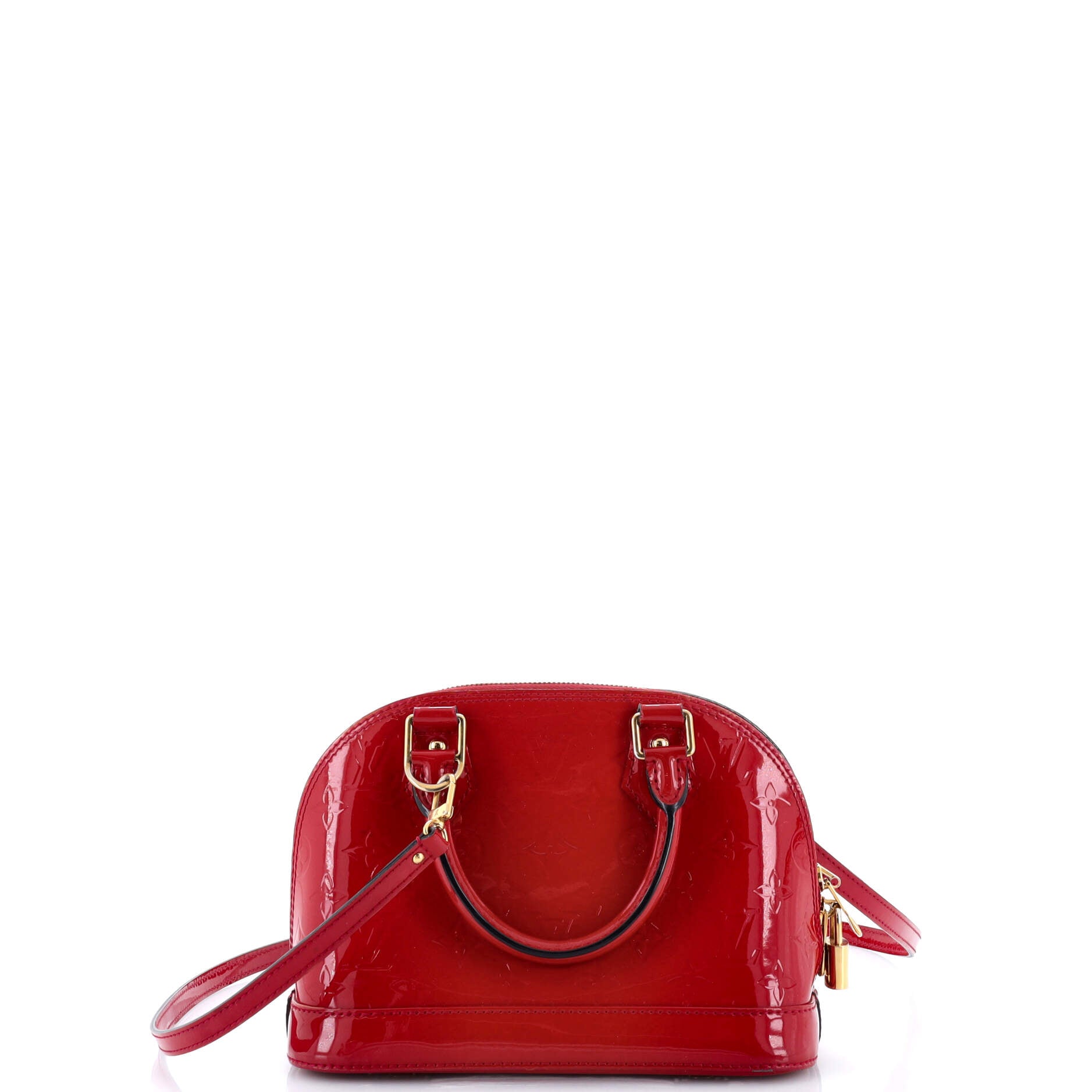 Alma Handbag Monogram Vernis BB