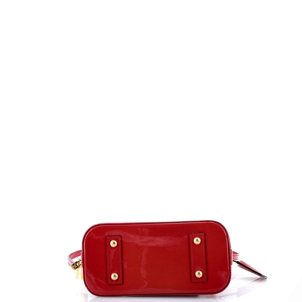 Alma Handbag Monogram Vernis BB