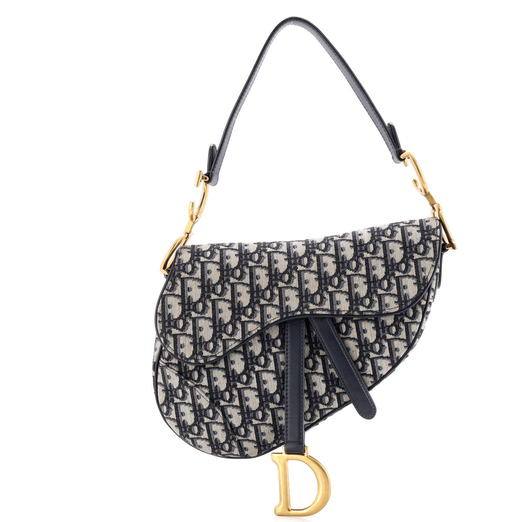 Saddle Handbag Oblique Canvas Medium