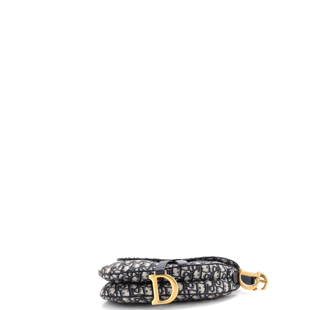 Saddle Handbag Oblique Canvas Medium