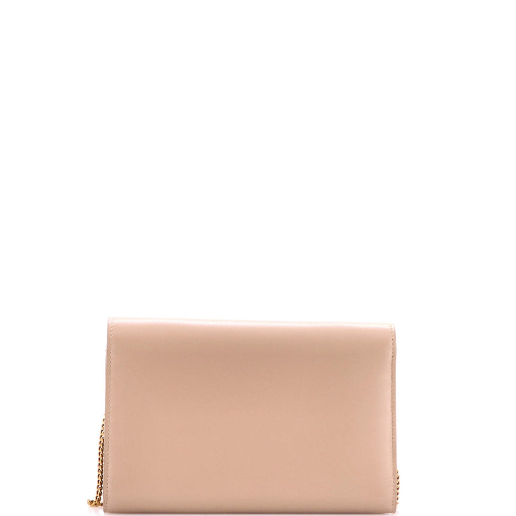 Classic Monogram Flap Chain Wallet Leather