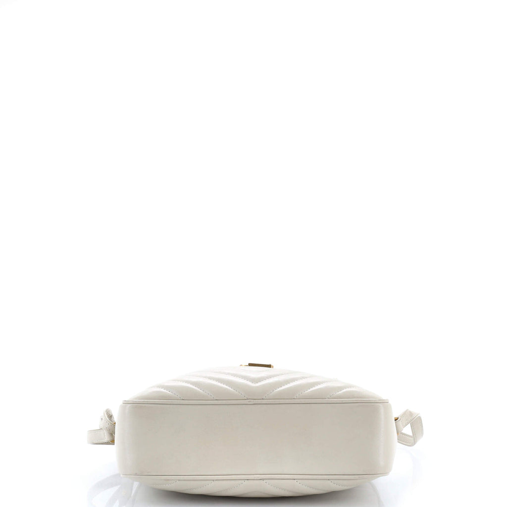Lou Camera Bag Matelasse Chevron Leather Small