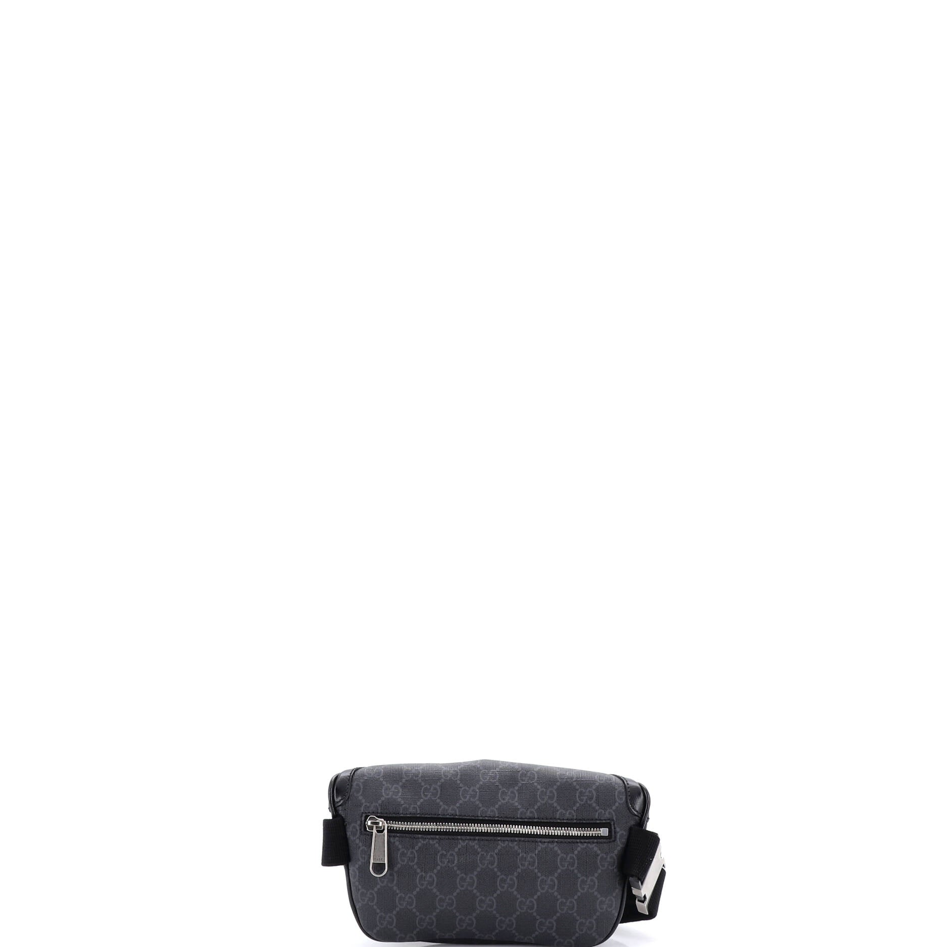 Interlocking G Patch Belt Bag GG Coated Canvas