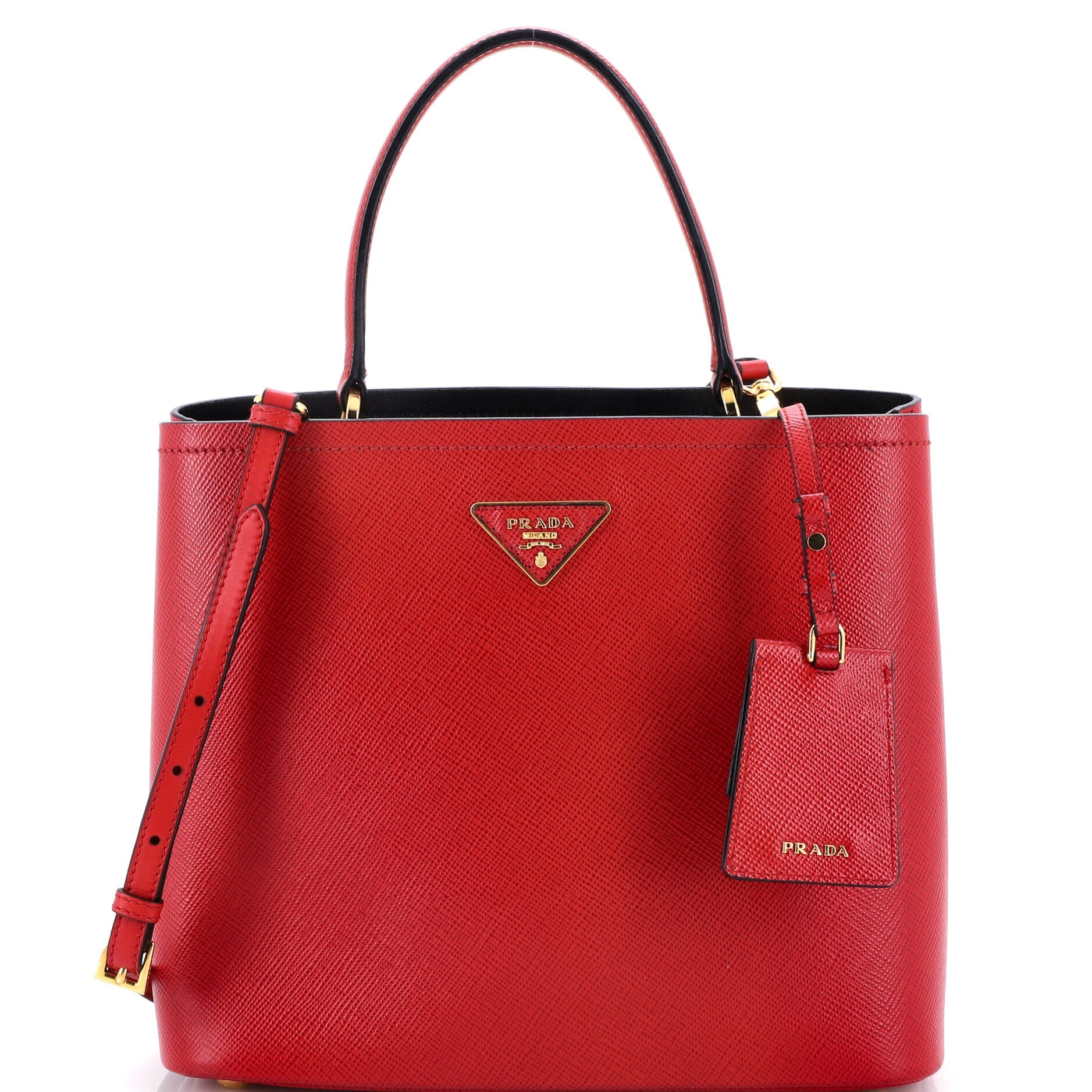Panier Bucket Bag Saffiano Leather Large
