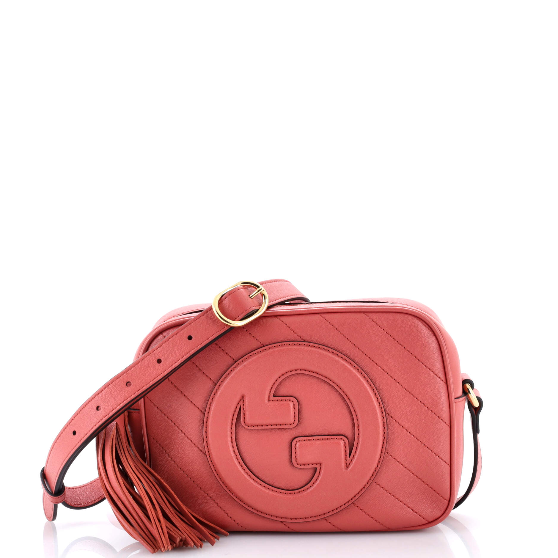 Blondie NM Camera Shoulder Bag Diagonal Quilted Leather Small