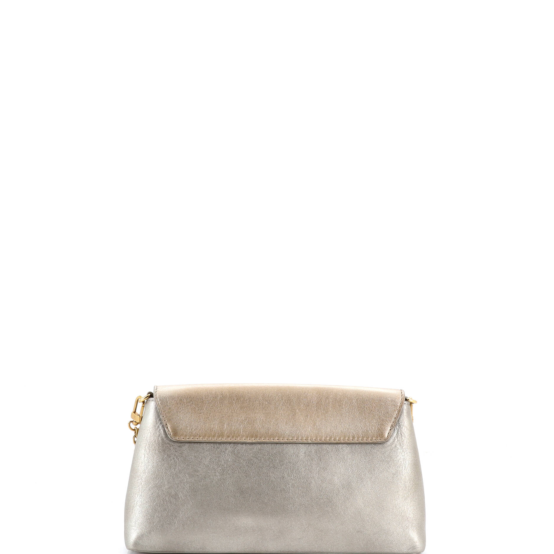 Love Note Chain Clutch Leather