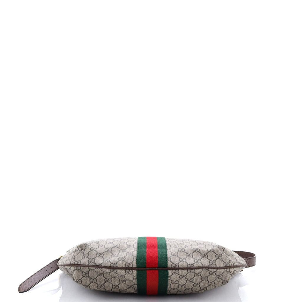 Ophidia Half Moon Hobo GG Coated Canvas Large
