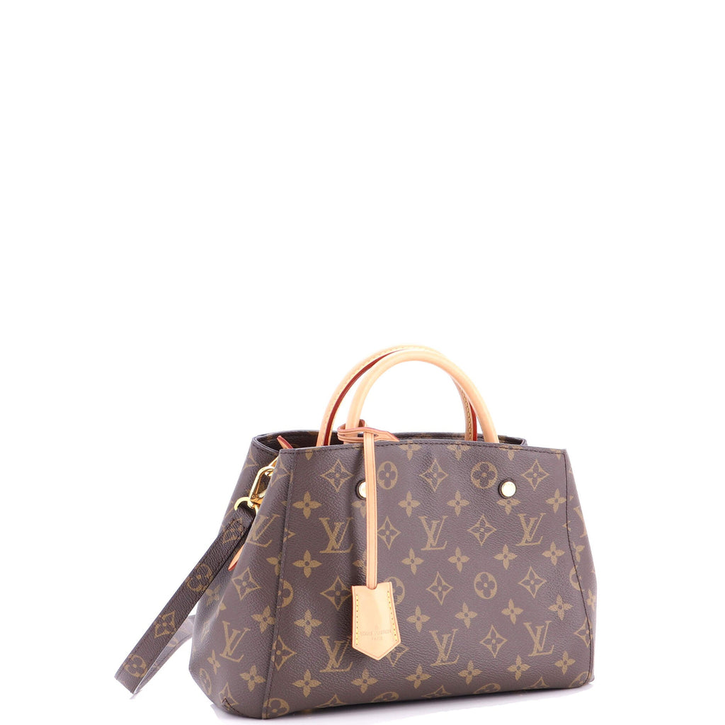 Montaigne Handbag Monogram Canvas BB