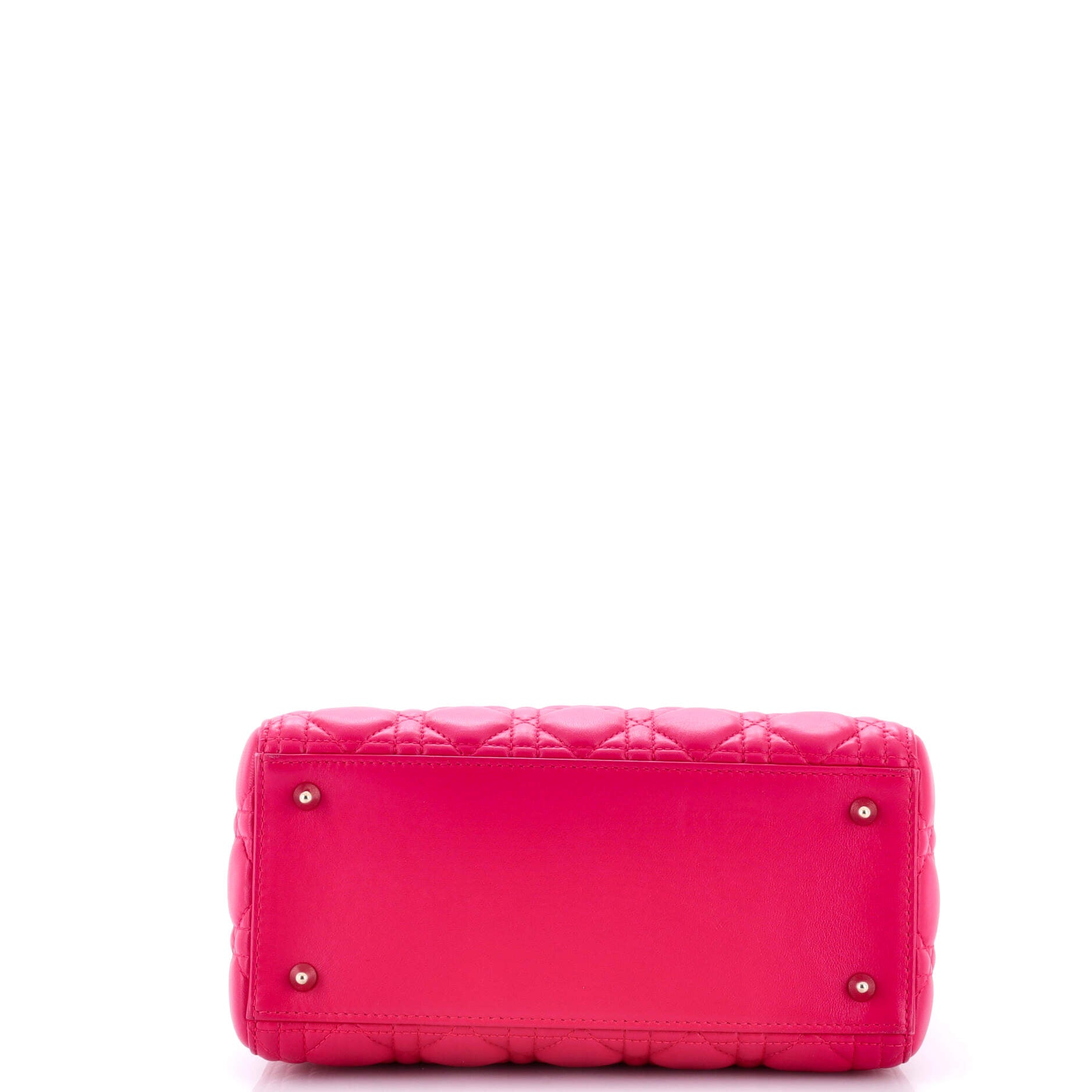Lady Dior Bag Cannage Quilt Lambskin Medium