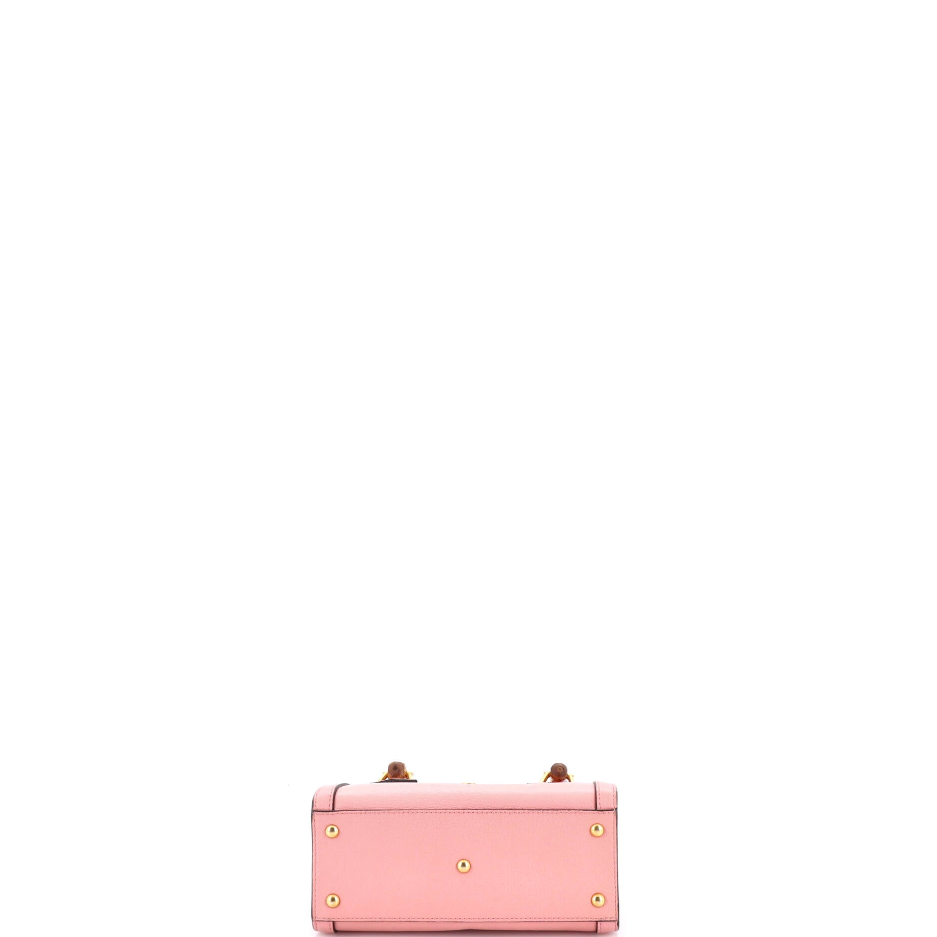 Diana NM Bamboo Handle Tote Leather Mini