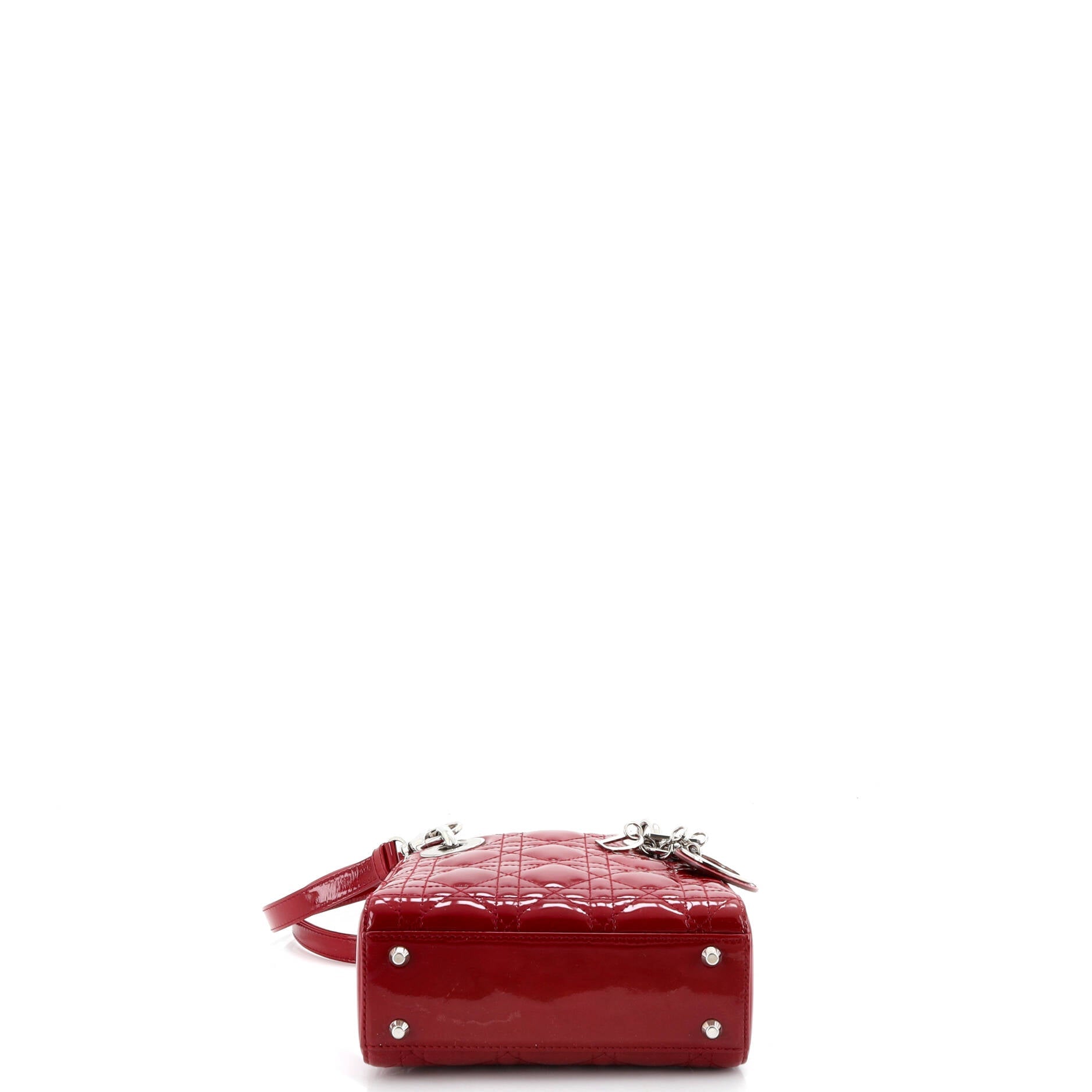 Lady Dior Bag Cannage Quilt Patent Mini