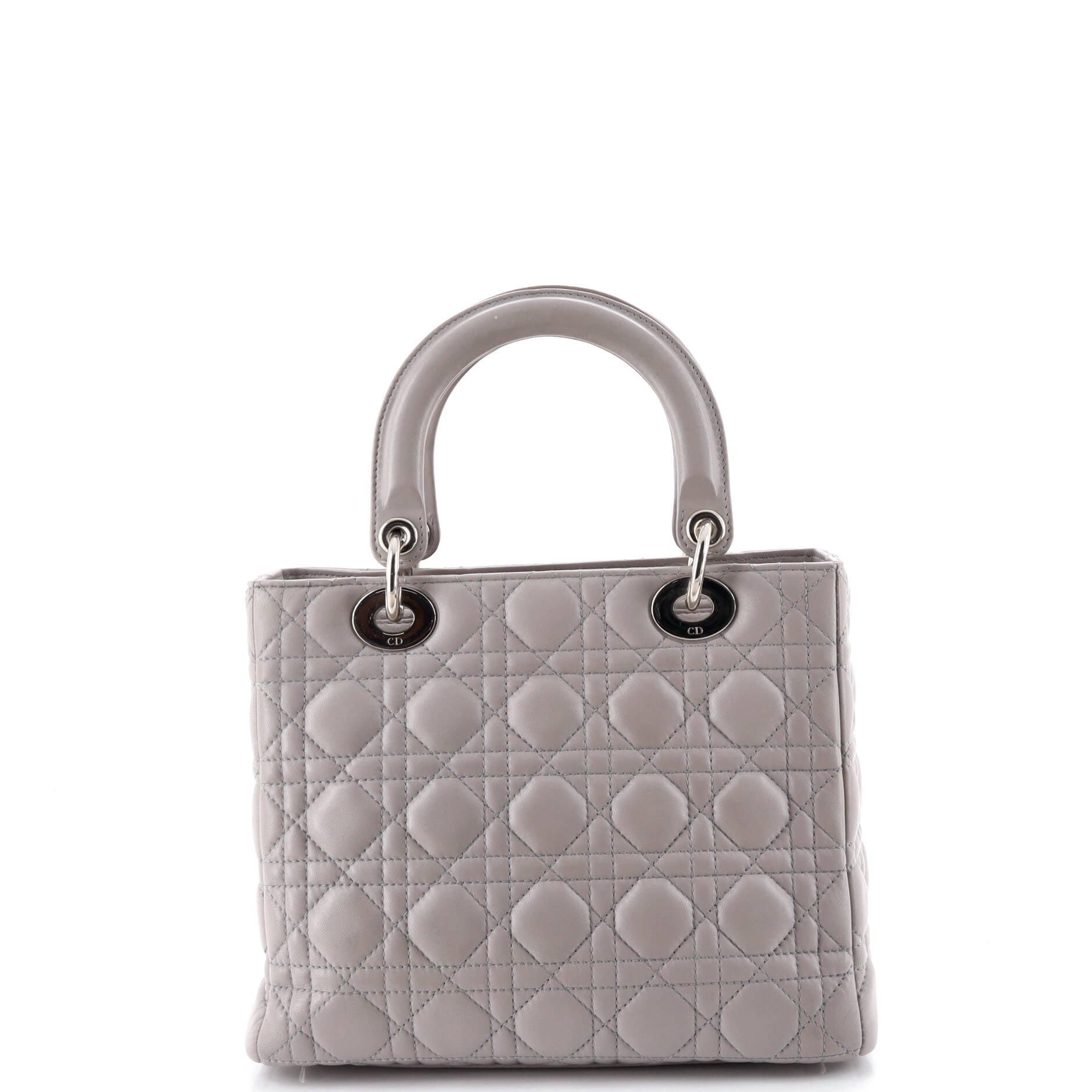 Lady Dior Bag Cannage Quilt Lambskin Medium