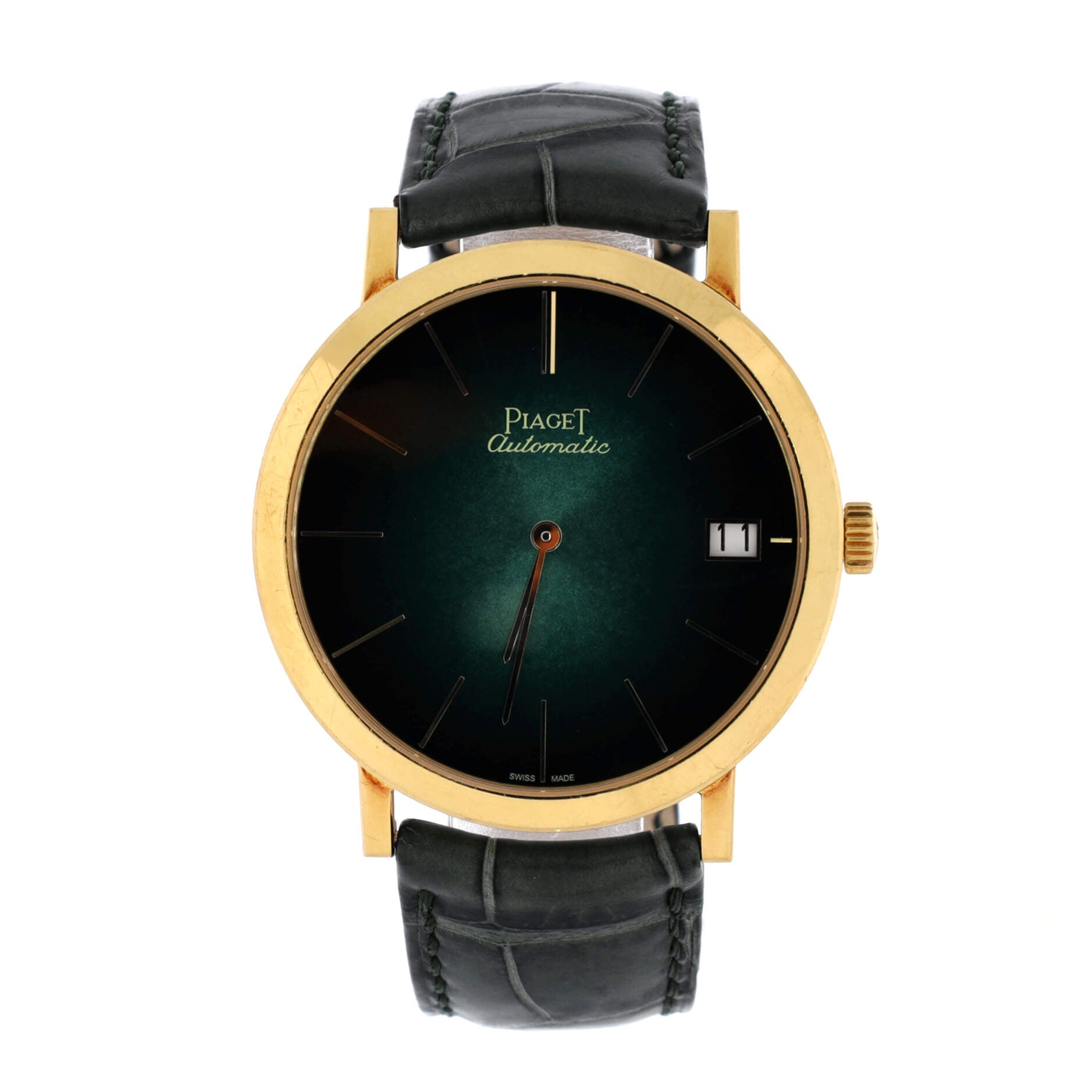 Altiplano 60th Anniversary Automatic Watch Yellow Gold and Alligator 40