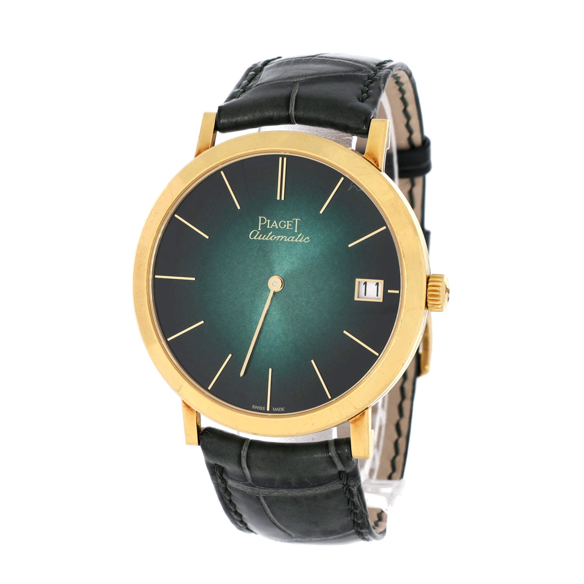 Altiplano 60th Anniversary Automatic Watch Yellow Gold and Alligator 40