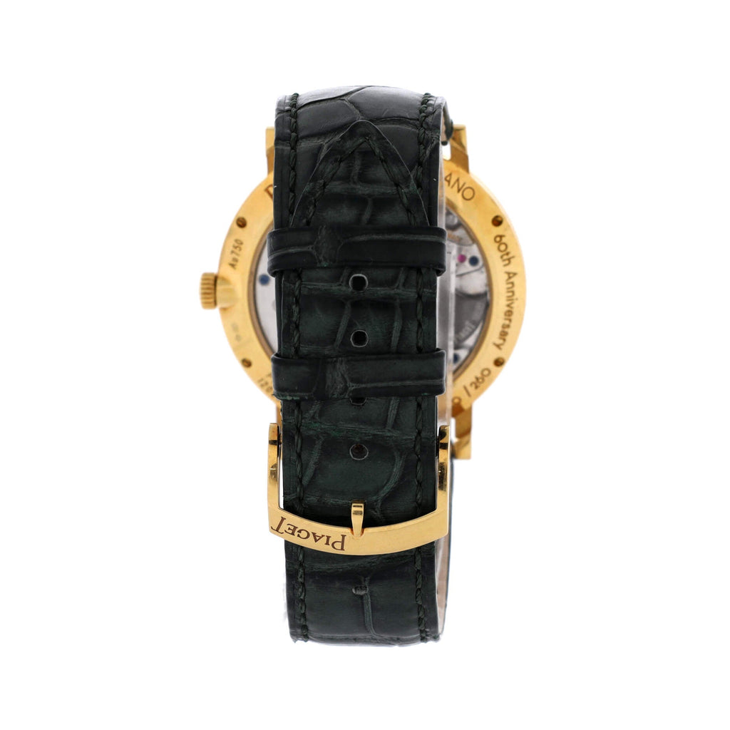 Altiplano 60th Anniversary Automatic Watch Yellow Gold and Alligator 40