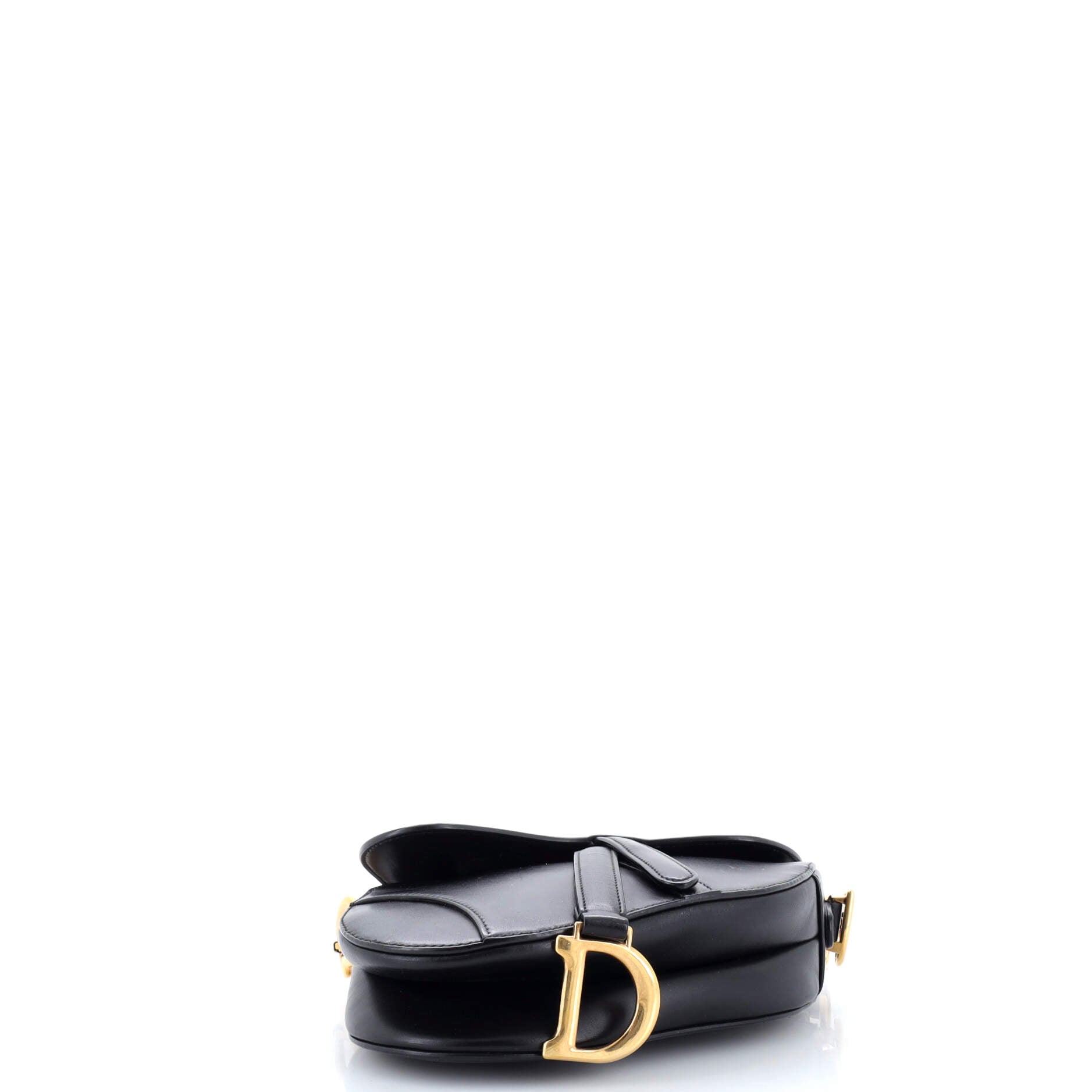 Saddle Handbag Leather Mini