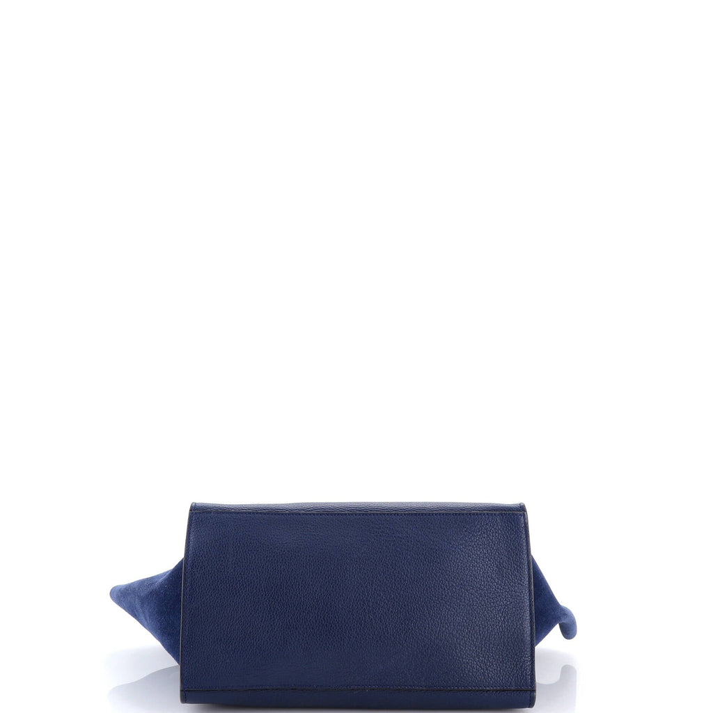 Trapeze Bag Leather with Suede Medium