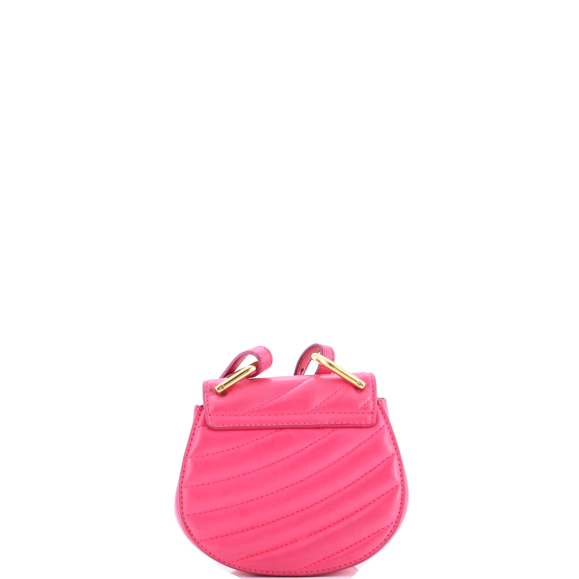 Drew Bijou Crossbody Bag Quilted Leather Nano
