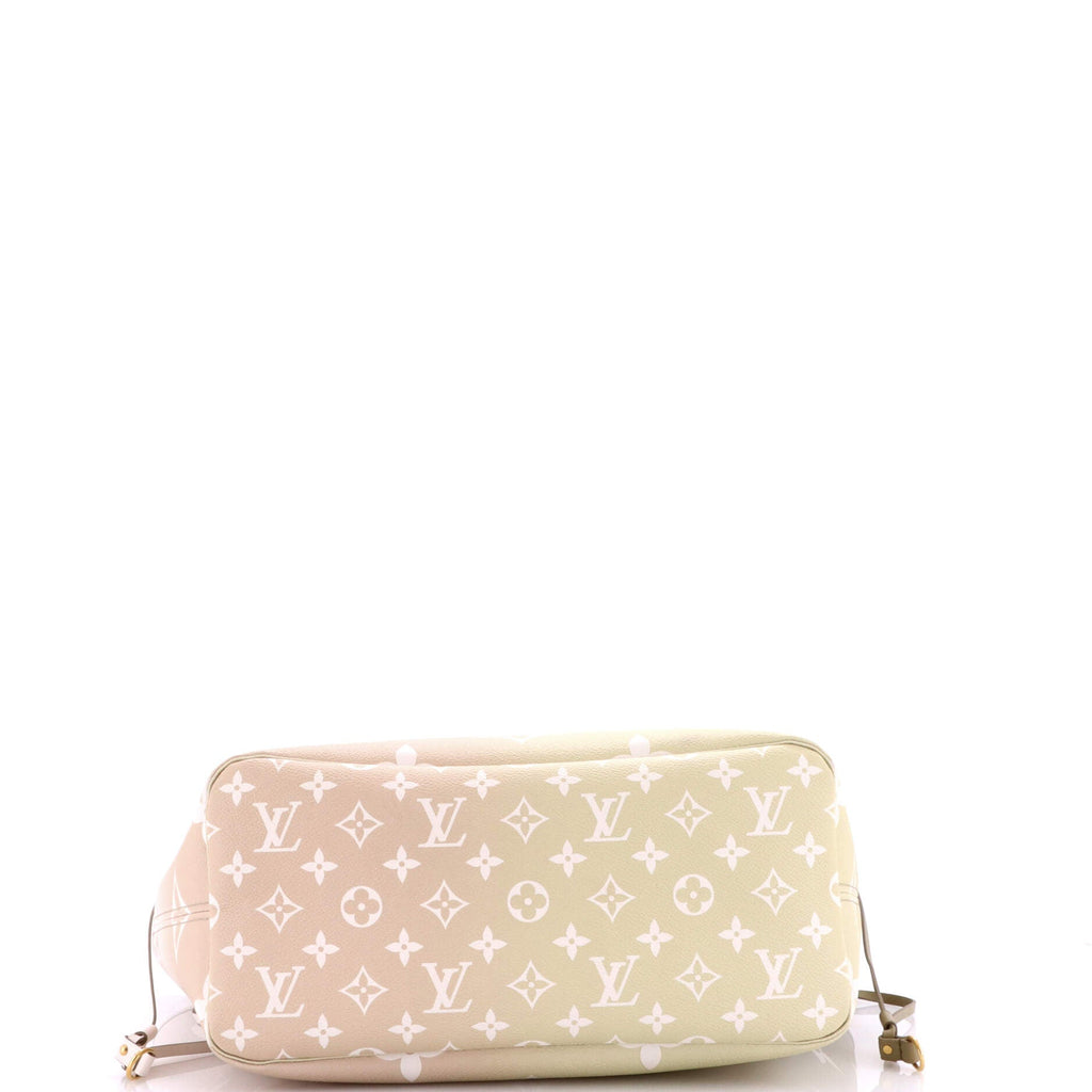 Neverfull NM Tote Spring in the City Monogram Giant Canvas MM