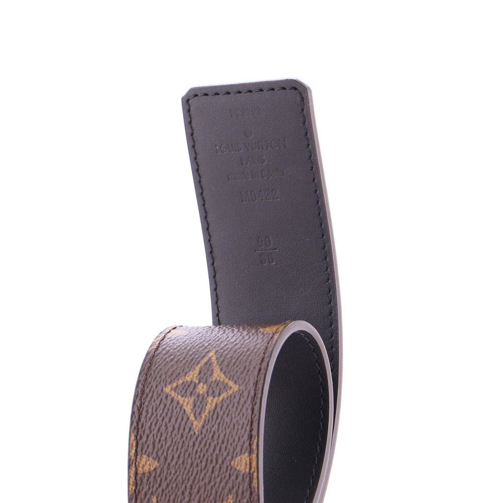 LV Pyramide Reversible Belt Monogram Canvas and Leather Wide 90