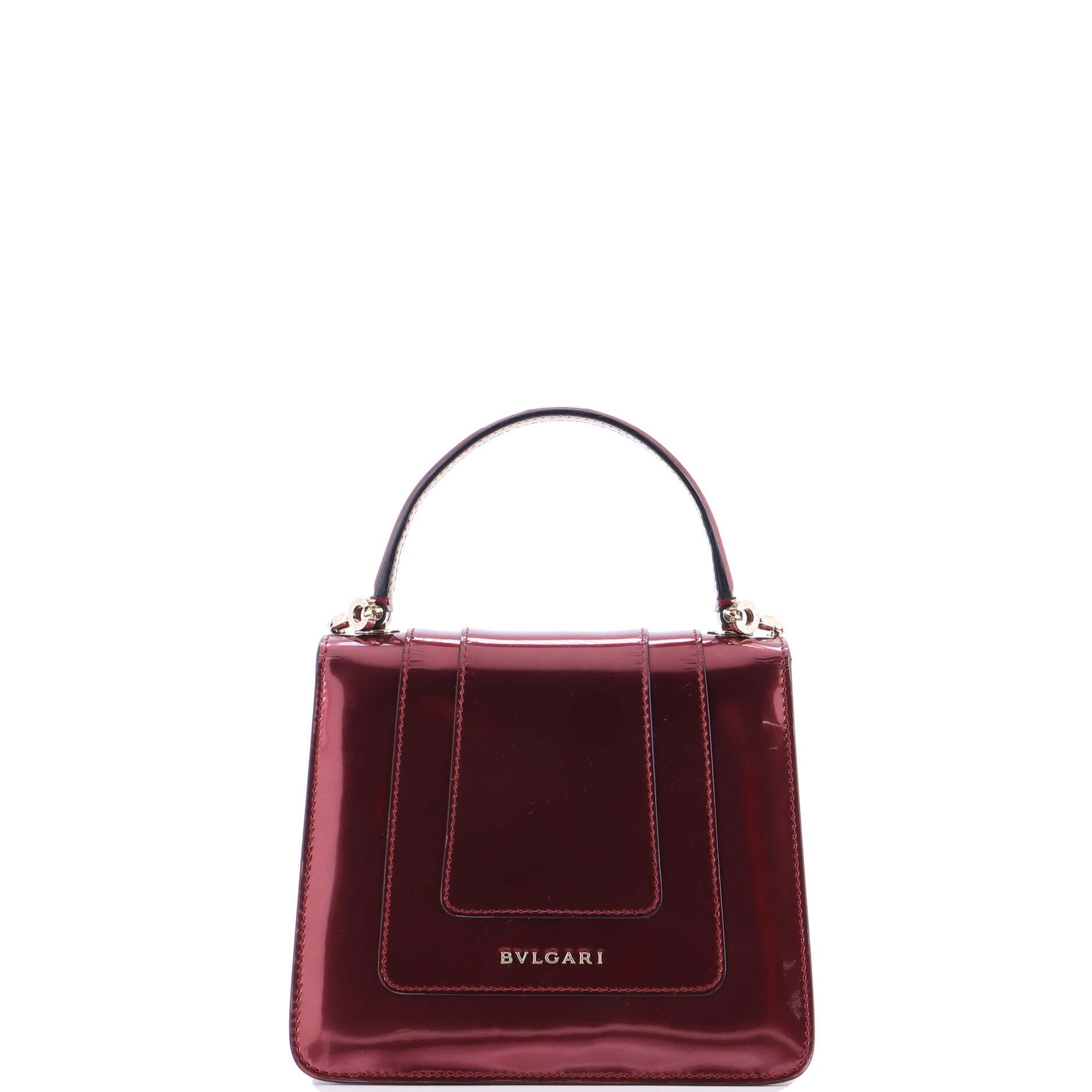 Serpenti Forever Top Handle Bag Leather Small