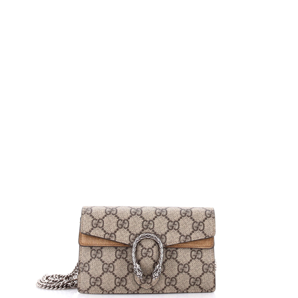 Dionysus Bag GG Coated Canvas Super Mini