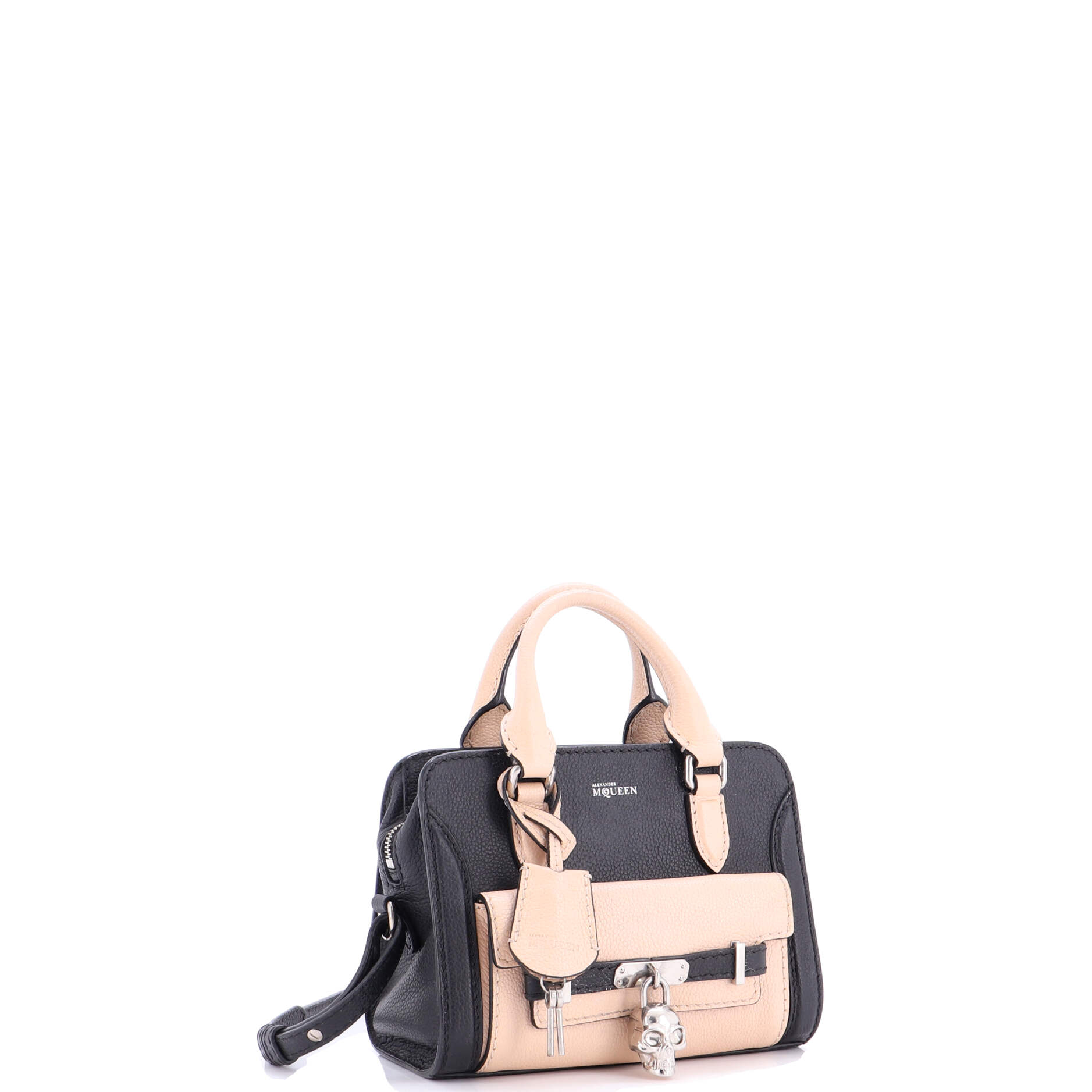 Padlock Zip Around Tote Leather Mini