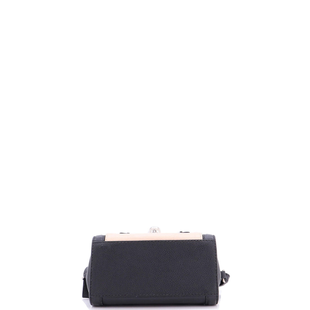 Padlock Zip Around Tote Leather Mini