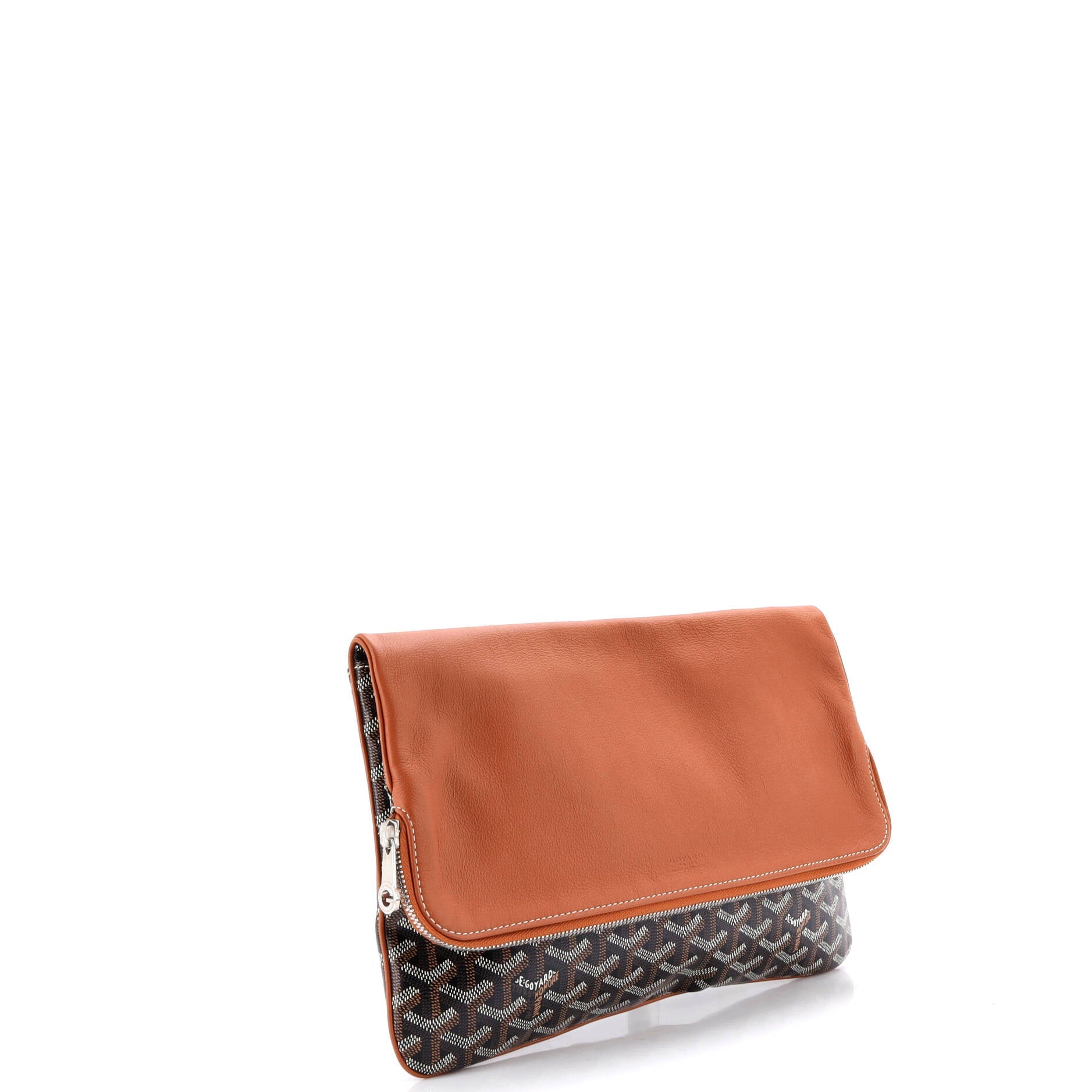 Saint Marie Clutch Coated Canvas
