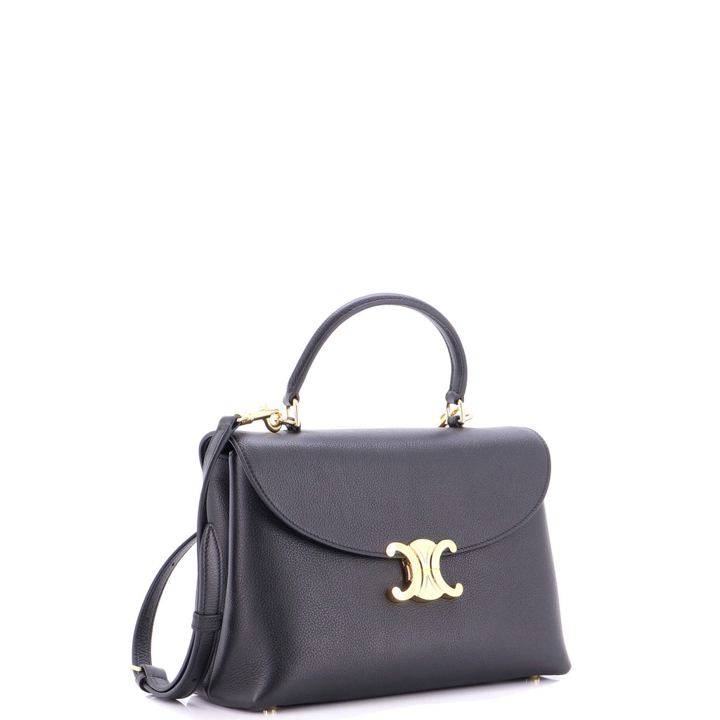 Nino Top Handle Bag Leather Medium
