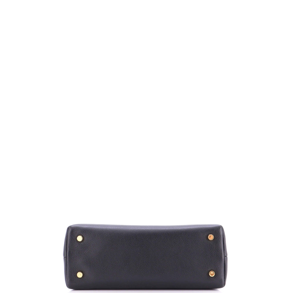 Nino Top Handle Bag Leather Medium