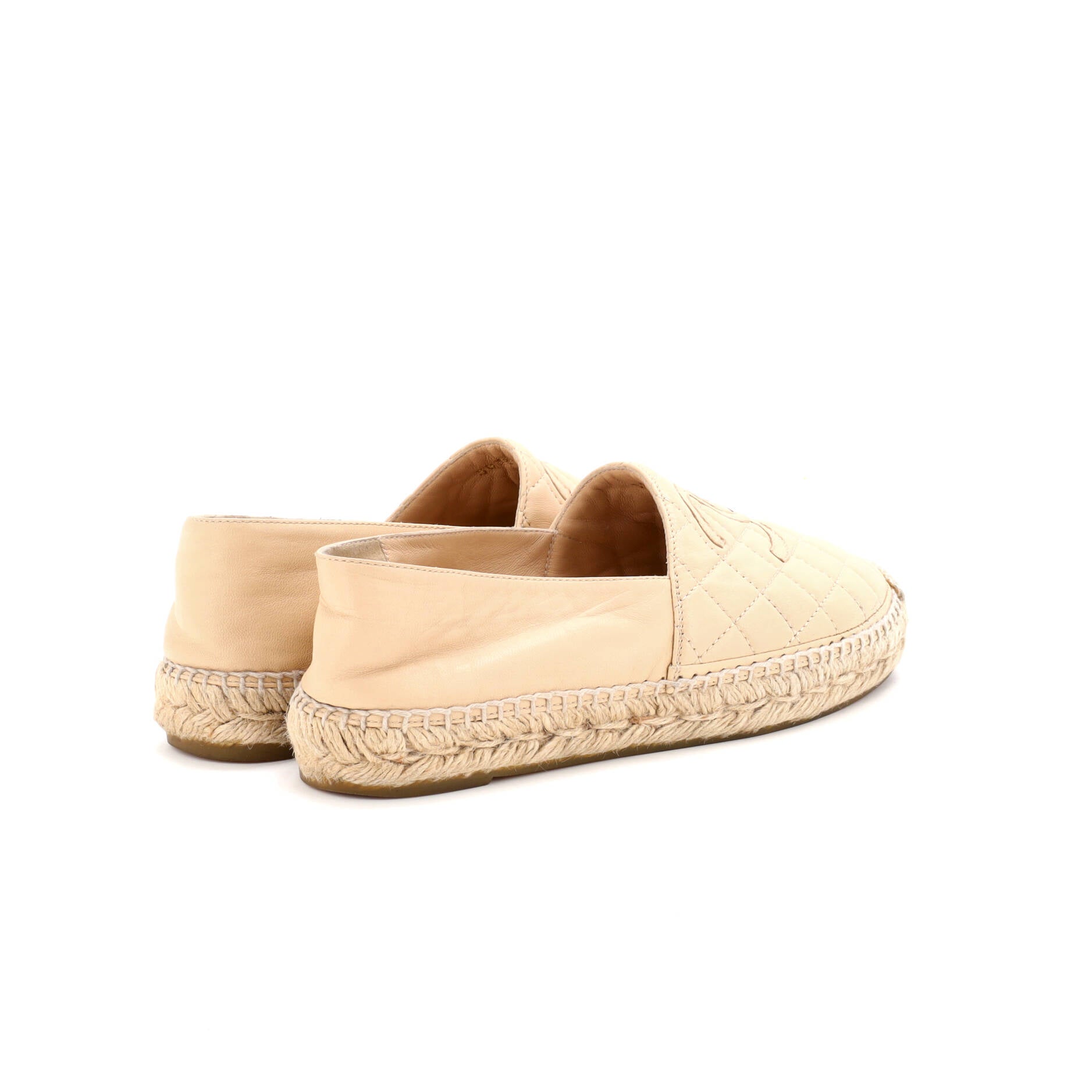 Women's CC Espadrilles Quilted Leather