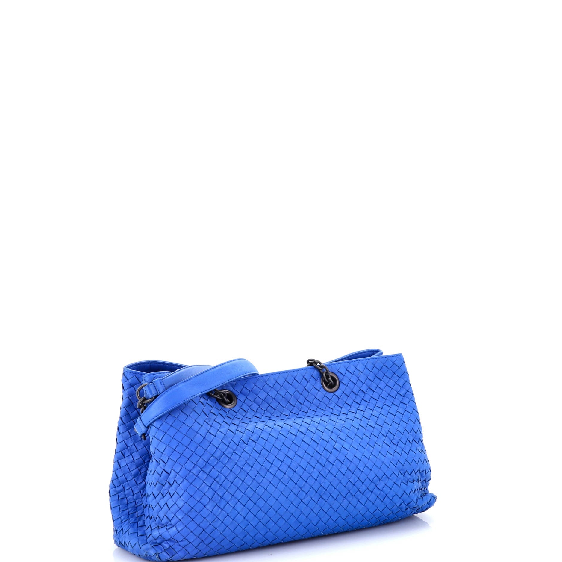 Double Chain Tote Intrecciato Nappa Large