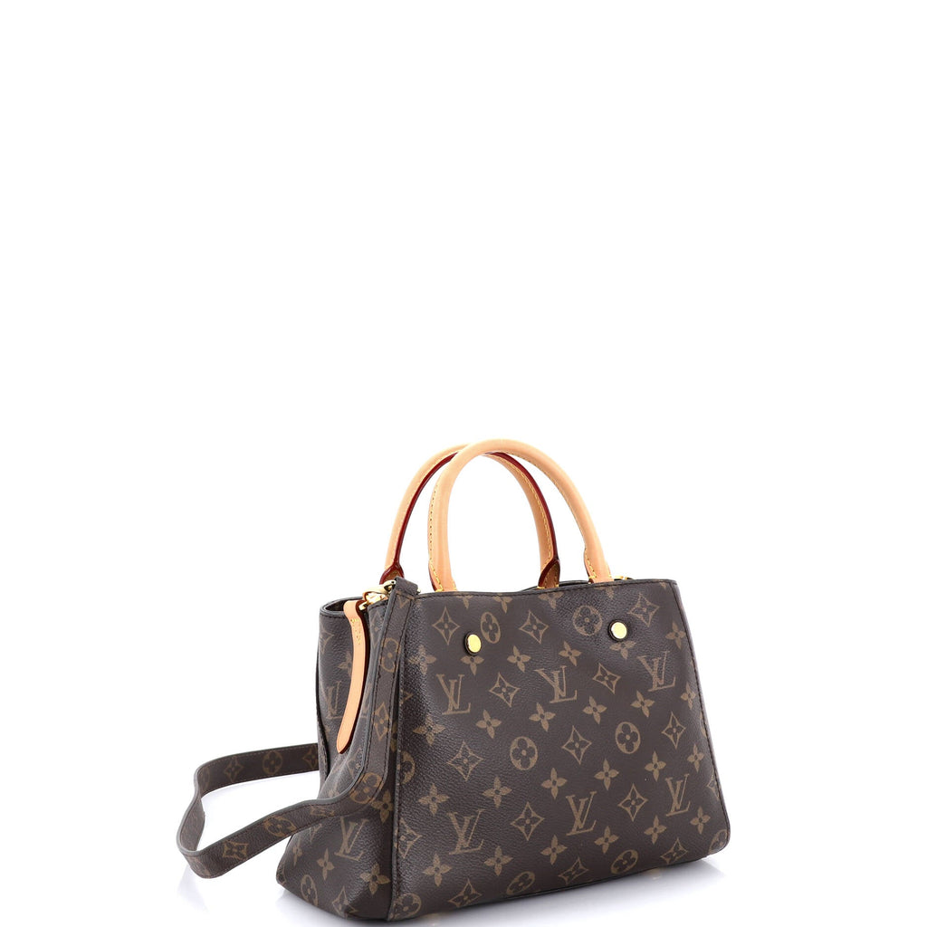 Montaigne Handbag Monogram Canvas BB