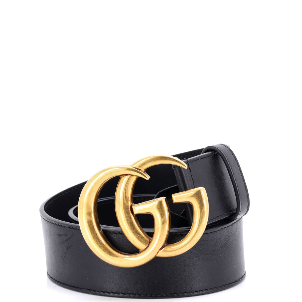 GG Marmont Belt Leather Wide