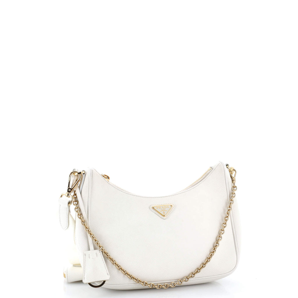 Re-Edition 2005 Shoulder Bag Saffiano Leather Small