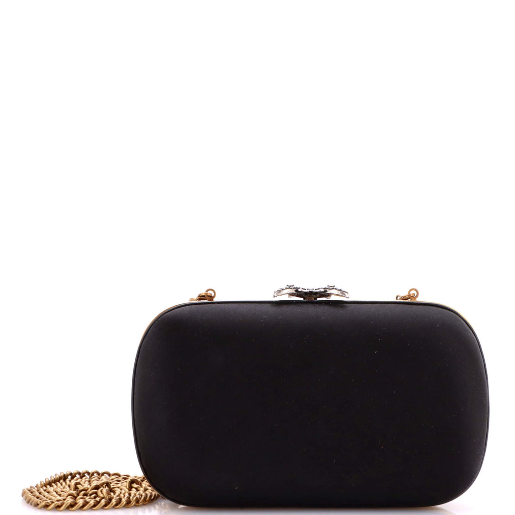 Animalier Broadway Box Clutch Satin