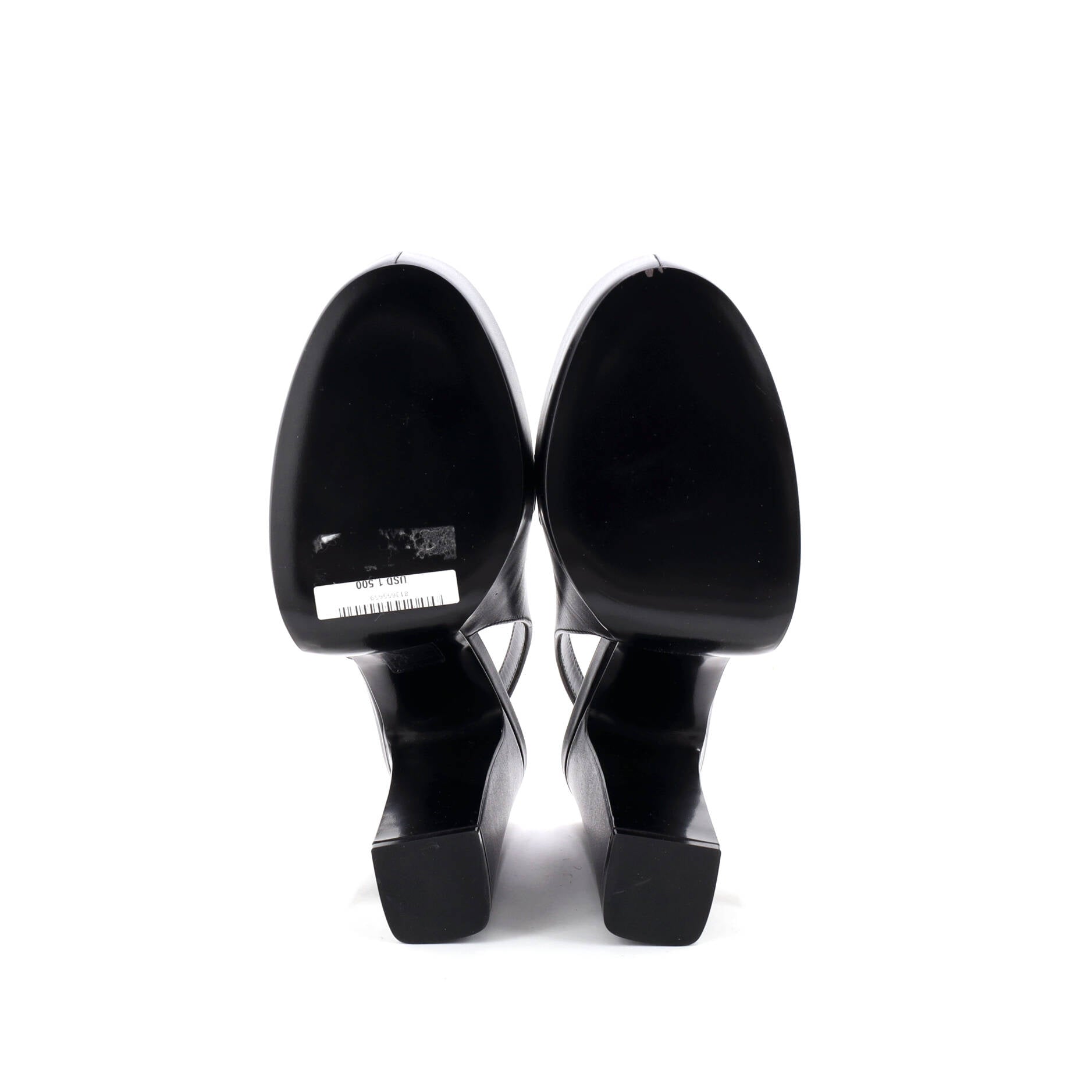 Women's Horsebit Platform Slingback Loafer Pumps Leather