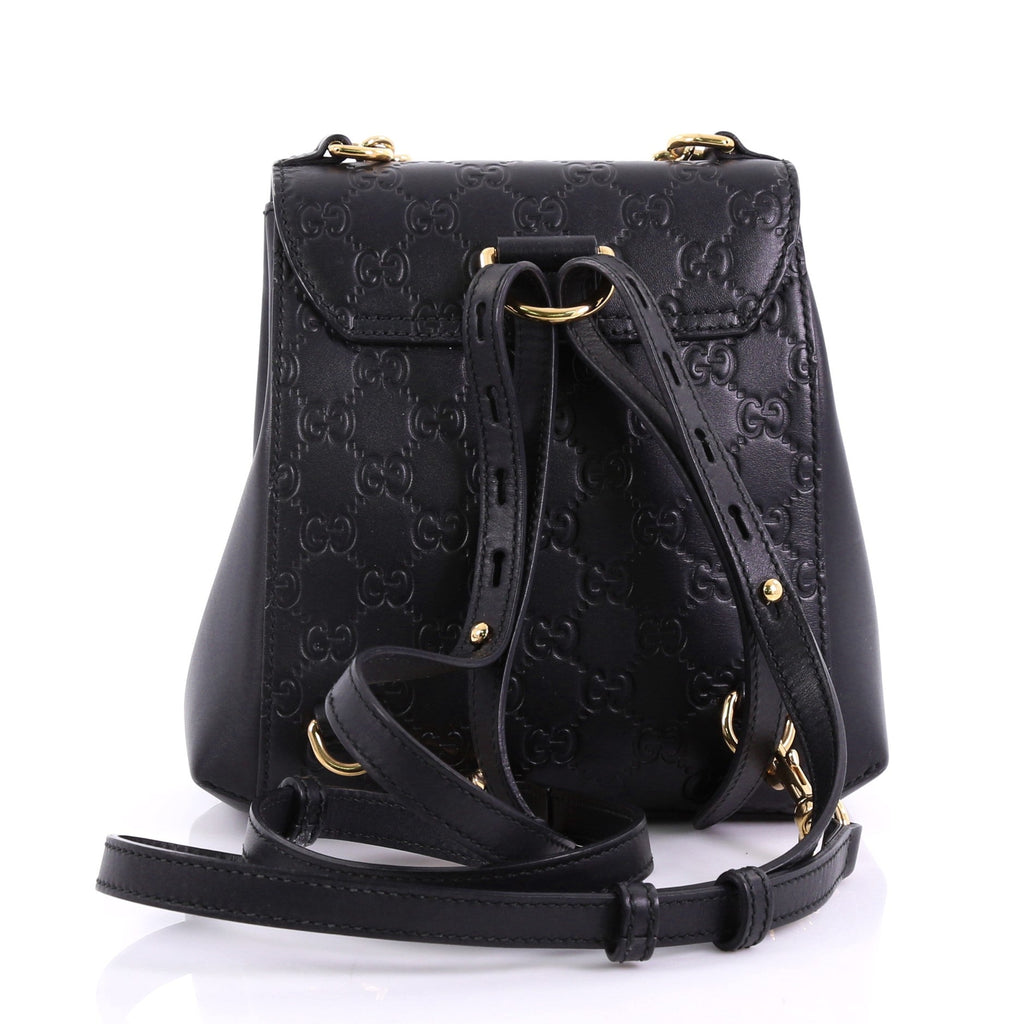 Padlock Backpack Guccissima Leather Mini