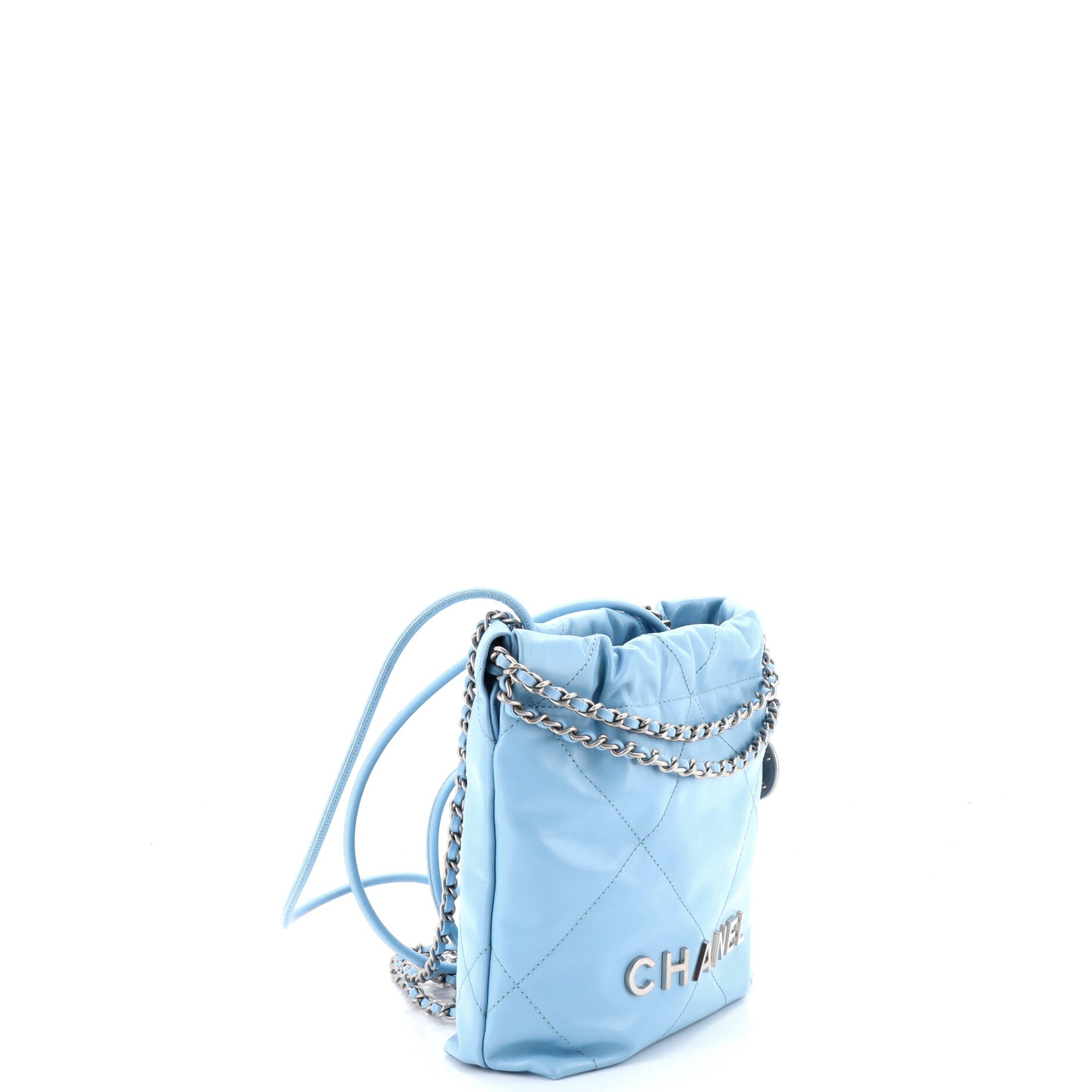 22 Chain Hobo Quilted Shaded Calfskin Mini