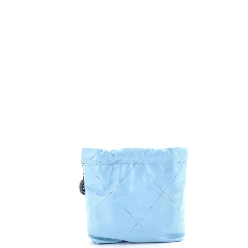 22 Chain Hobo Quilted Shaded Calfskin Mini