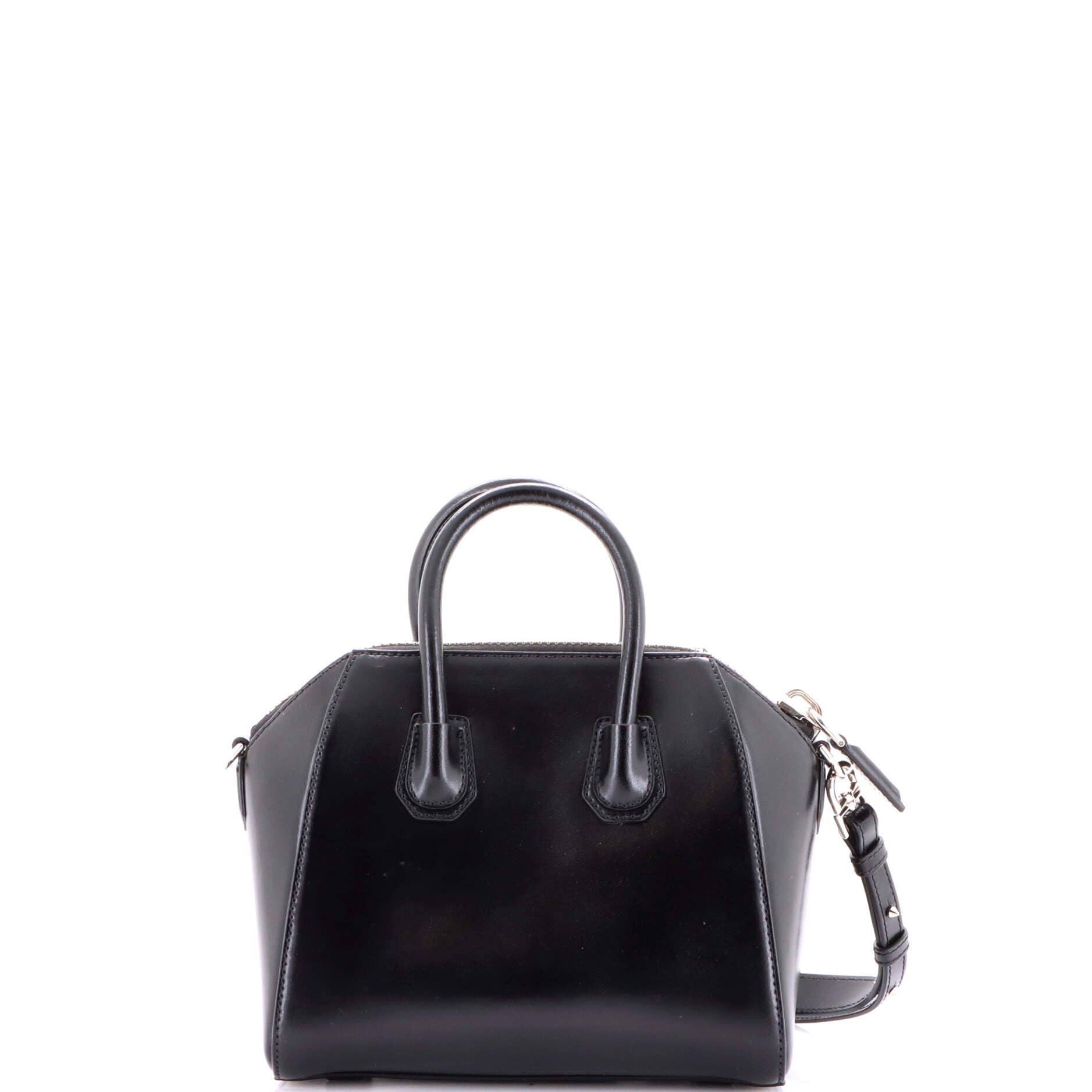 Antigona Bag Glazed Leather Mini