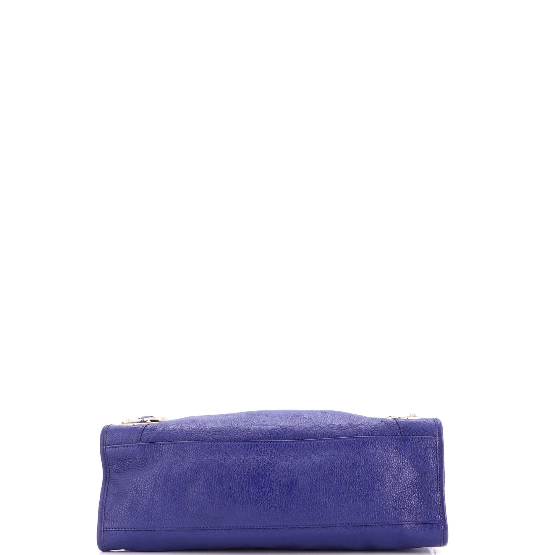 City Classic Metallic Edge Bag Leather Medium