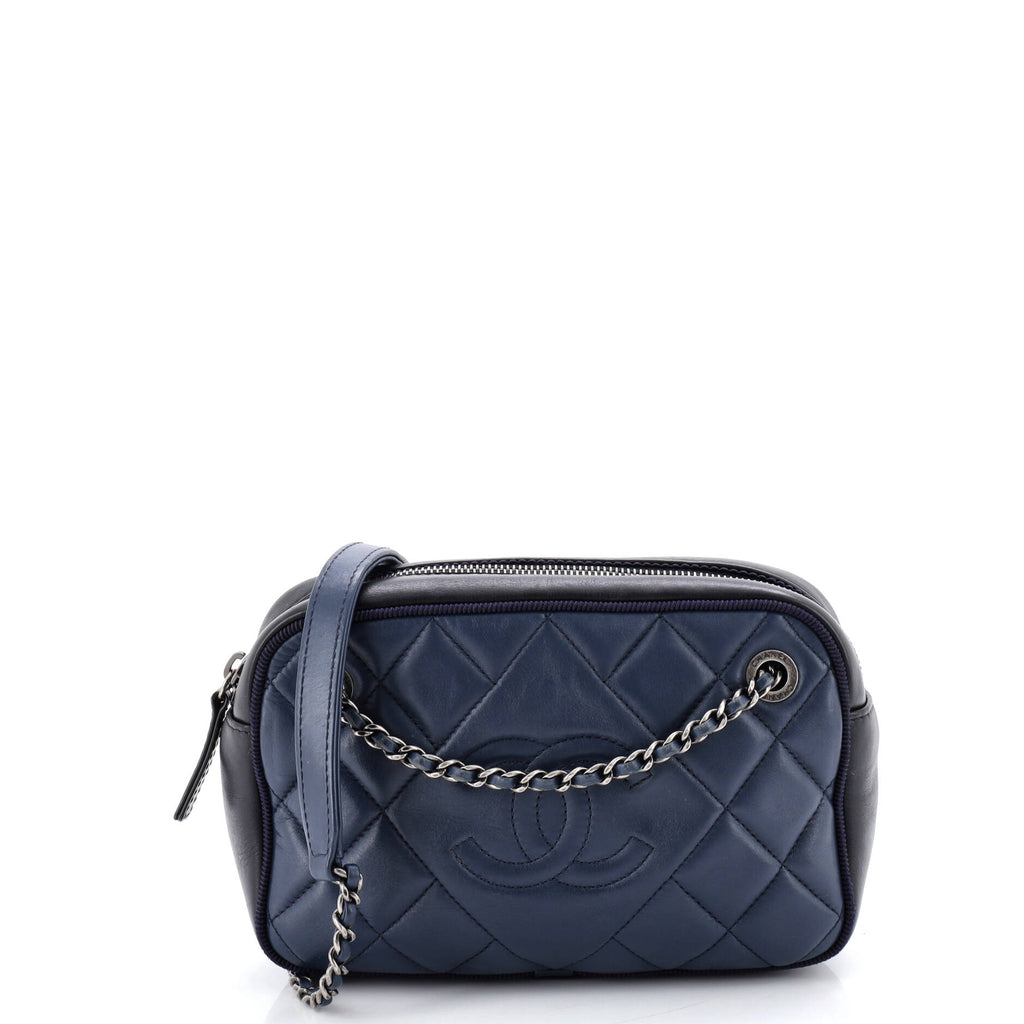 Ballerine Camera Case Bag Quilted Calfskin Small
