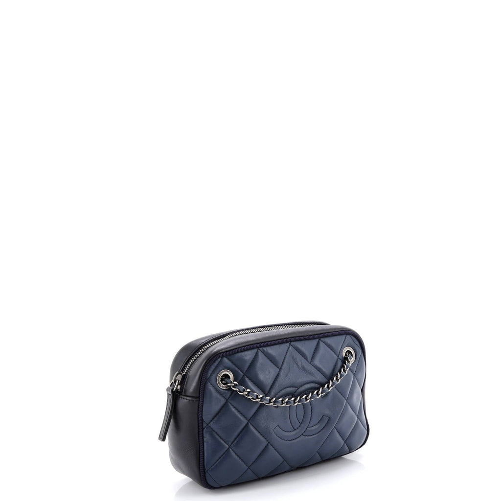 Ballerine Camera Case Bag Quilted Calfskin Small