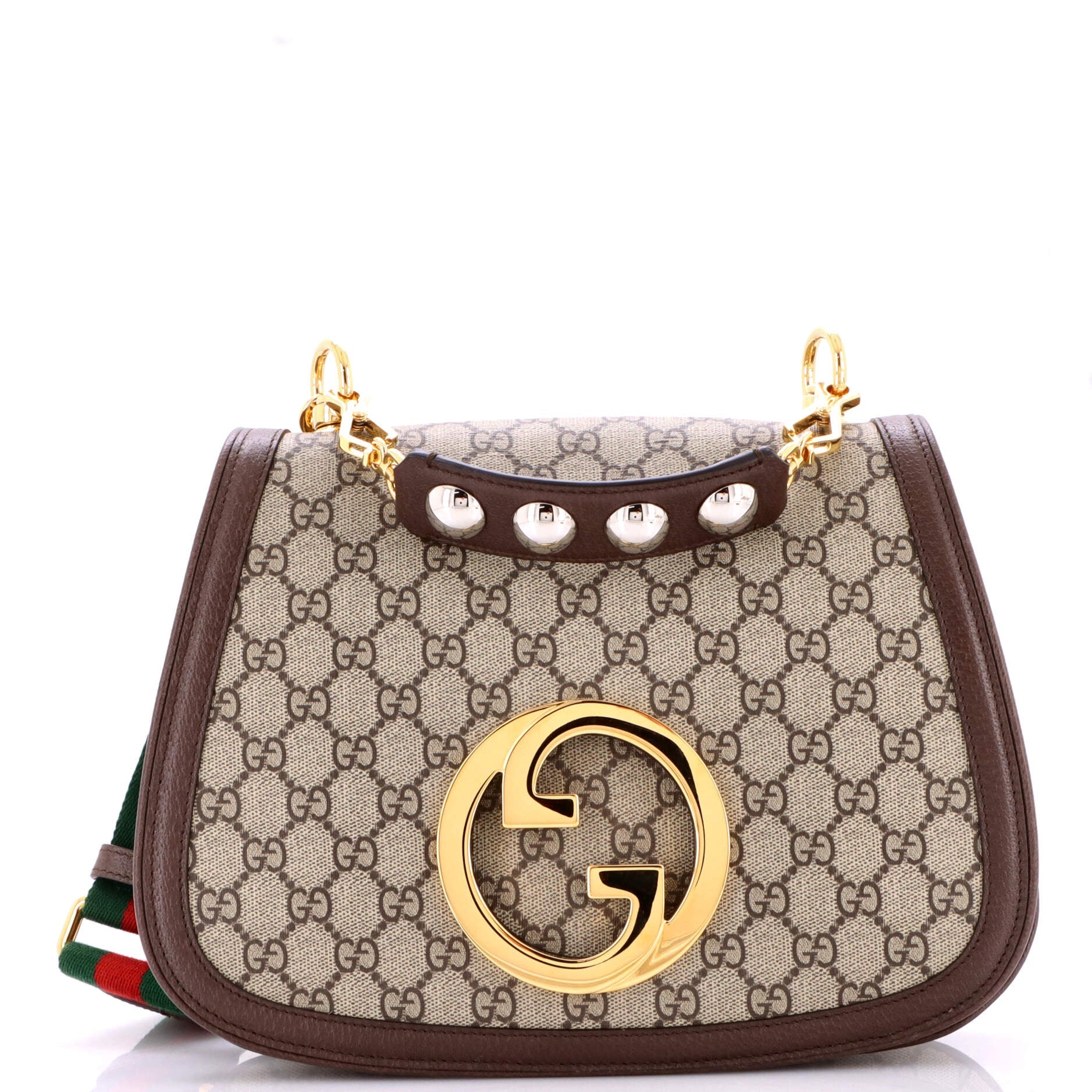Blondie NM Top Handle Bag GG Coated Canvas Medium