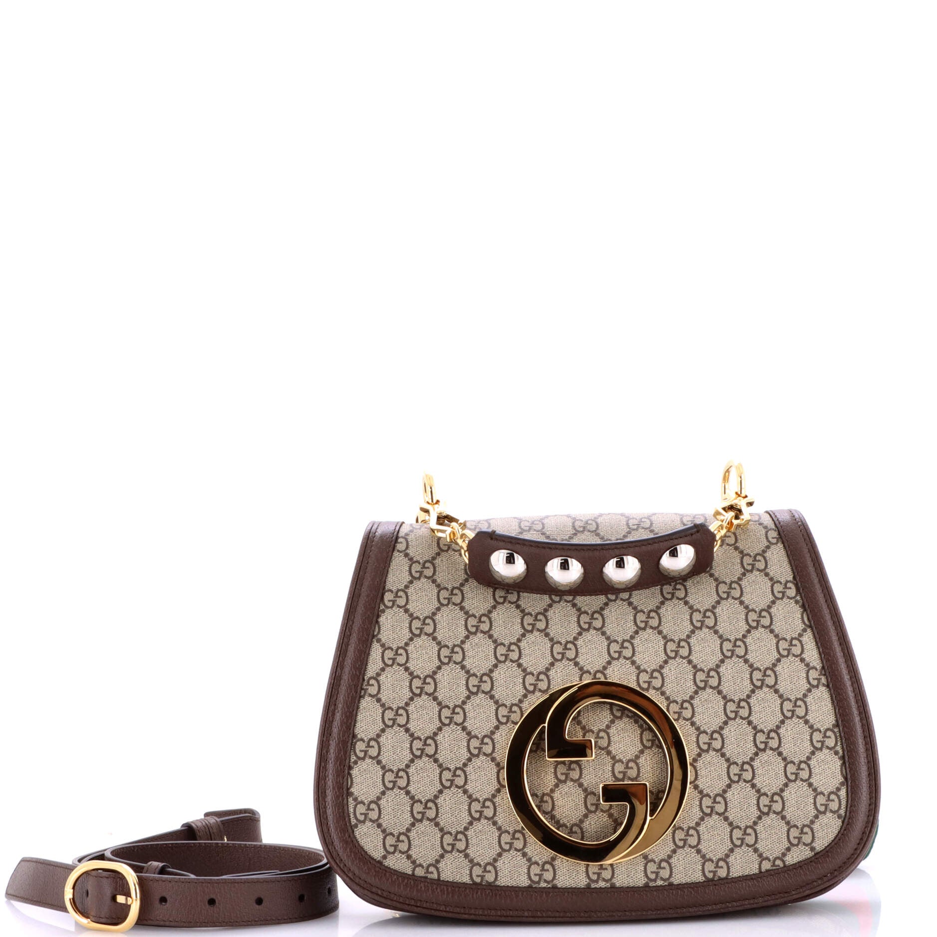 Blondie NM Top Handle Bag GG Coated Canvas Medium
