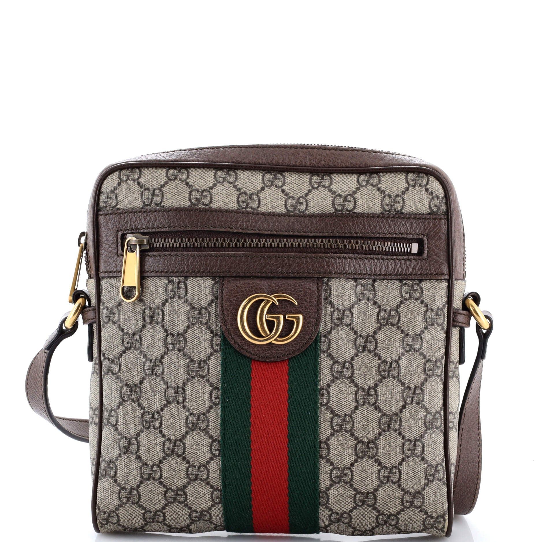 Ophidia Messenger Bag GG Coated Canvas Medium