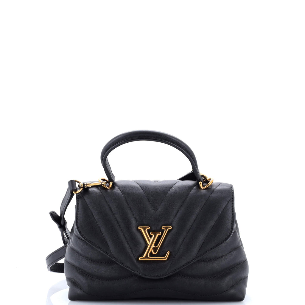 New Wave Hold Me Top Handle Bag Quilted Leather