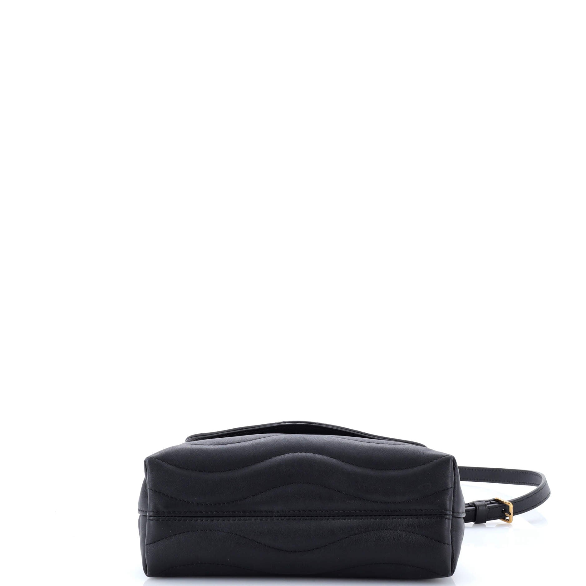 New Wave Hold Me Top Handle Bag Quilted Leather